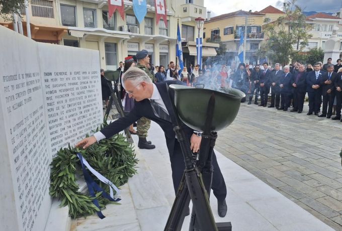 Δημήτρης Πτωχός: «Σήμερα τιμούμε την πίστη, την ελπίδα και τους ήρωες του 1821»